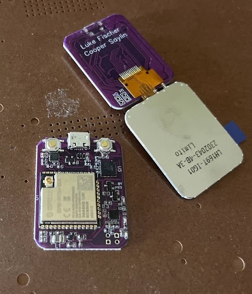 ESP32 Smartwatch Schematic